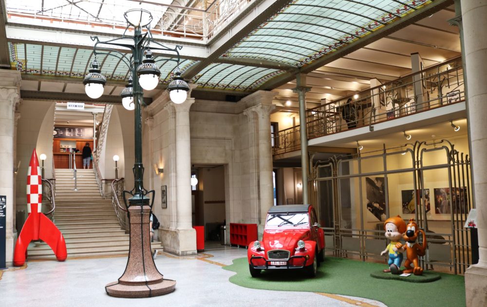 Entrée du musée (copyright : Vivre à Bruxelles